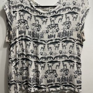 Animal short sleeve shirt